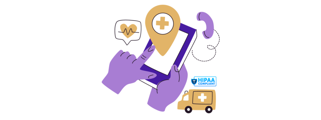 HIPAA-compliant platform for medical supplies delivery